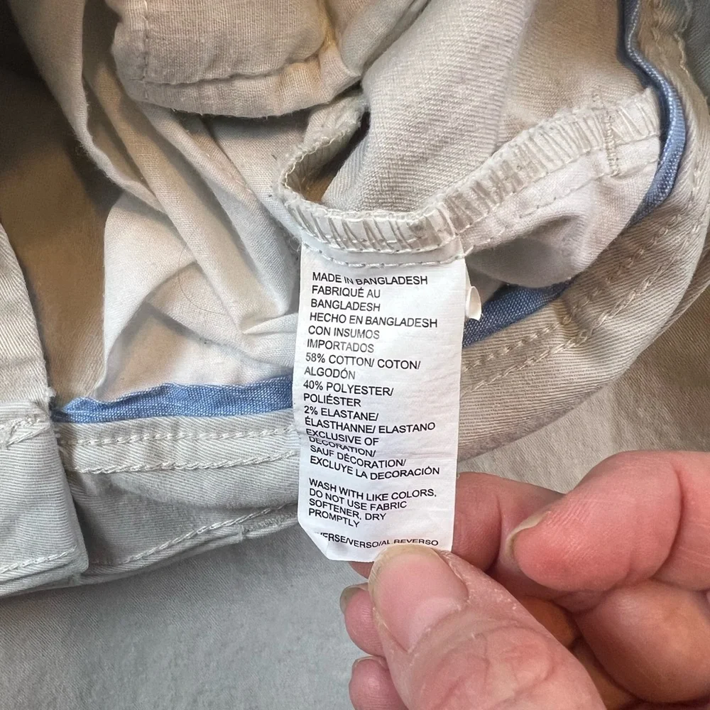 Izod Tan Chinos Classic Straight-Leg, Size 32 x 32 - Picture 8 of 13